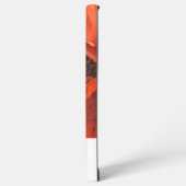 Red Poppy Flower Peace Scripture Christelijk Samsung Galaxy Hoesje (Linkerkant)