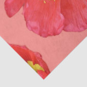 Red Poppy Flowers Tissuepapier (Detail)