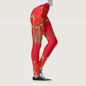 Red Poppy Leggings (Rechts)