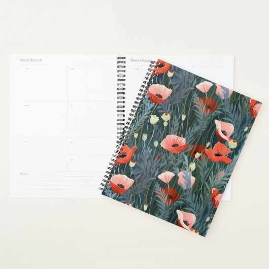 Red Poppy Meadow (Devant avec enveloppe)