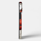 Red Poppy Monogram Case-Mate iPhone Case (Achterkant / Rechts)