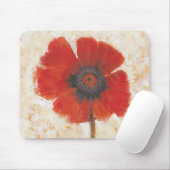 Red Poppy Portrait Muismat (Met muis)