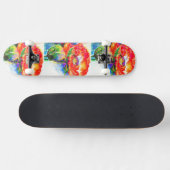 Red Poppy Skateboard (Horizontaal)