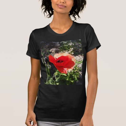 Red Poppy T-shirt (Voorkant)