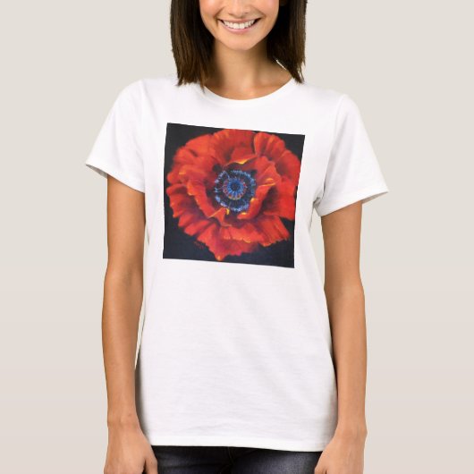 Red Poppy Tee Shirt (Voorkant)
