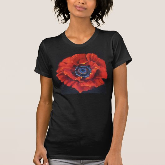 Red Poppy Tee Shirt (Voorkant)