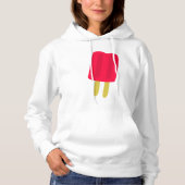 Red Popsicle Sweat - shirt à capuche (Devant)