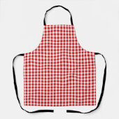 Red Pset Apron Schort (Voorkant)