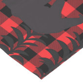 Red Pset Black Beer Silhouette Korte Tafelloper (Hoek)