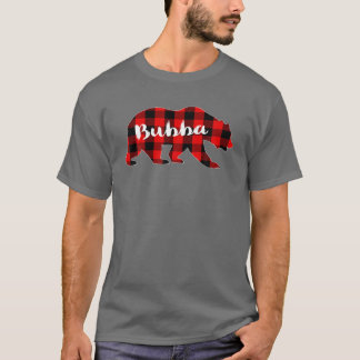 Red Pset Bubba Beer Buffalo Family Pajama Christm T-shirt