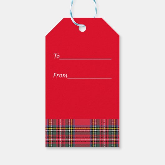 Red Pset Cadeaulabel (Achterkant)