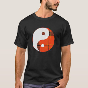 Red Pset en White Yin Yang T-shirt