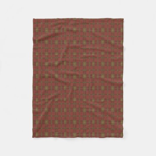 Red Pset Fleece Blanket Deken (Voorkant)