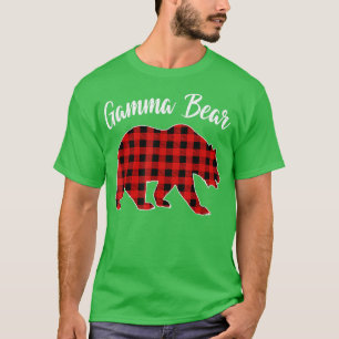Red Pset Gamma Beer Matching Buffalo Family Pajam T-shirt