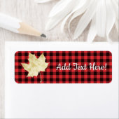 Red Pset Gold Maple Leaf Etiket (Insitu)