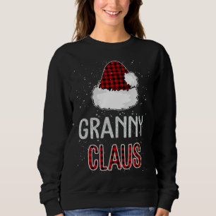 Red Pset Granny Claus Matching Family Funny Chris Trui