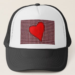 Red Pset Heart Trucker Pet