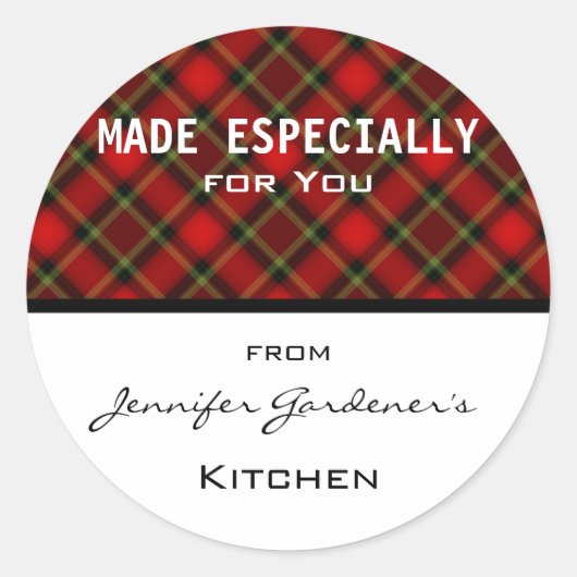 Red Pset Jar Sticker (Voorkant)