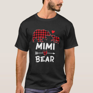 Red Pset Mimi Beer Xmas Funny Family KerstPa T-shirt