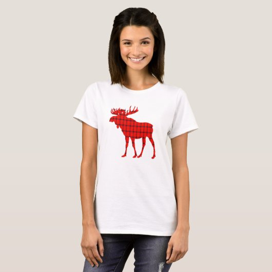 Red Pset Moose T-shirt (Voorkant volledig)