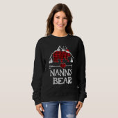 Red Pset Nanny Beer Matching Pajama Trui (Voorkant volledig)