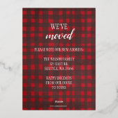 Red Pset New Home voor Feestdagen Foto (Achterkant)