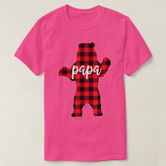 Red Pset Papa Beer overeenkomend met buffer uit de T-shirt (Design voorkant)