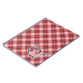 Red Pset Pig Notitieboek (Linkerzijde)