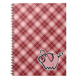 Red Pset Pig Notitieboek