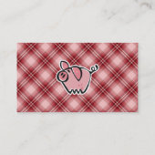 Red Pset Pig Visitekaartje (Achterkant)