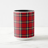 Red Pset, Royal Stewart Tartan Mok (Midden)