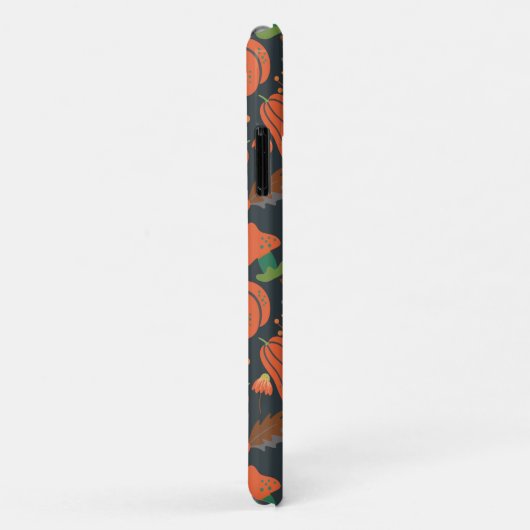 Red pumpkin seamless pattern and carrots Case-Mate iPhone case (Achterkant/rechts)