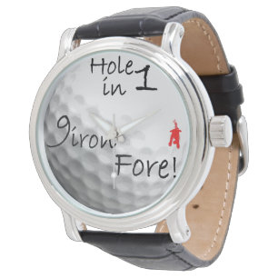 Red puppy Golfer's Watch Horloge