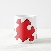 RED PUZZZLE PIECE KOFFIEMOK (Center)