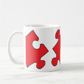 RED PUZZZLE PIECE KOFFIEMOK (Links)