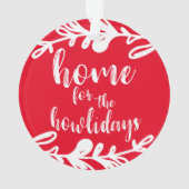 Red Quarantine Budg Photo Noël (dos)