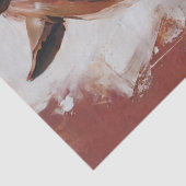 Red Quarter Horse Tissuepapier (Detail)