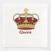 Red Queen Crown Servet (Voorkant)