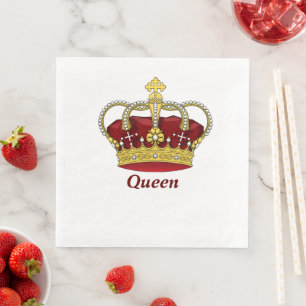 Red Queen Crown Servet