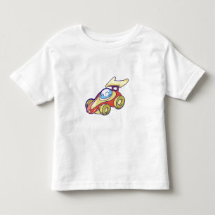 Red Race Car Kinder Shirts