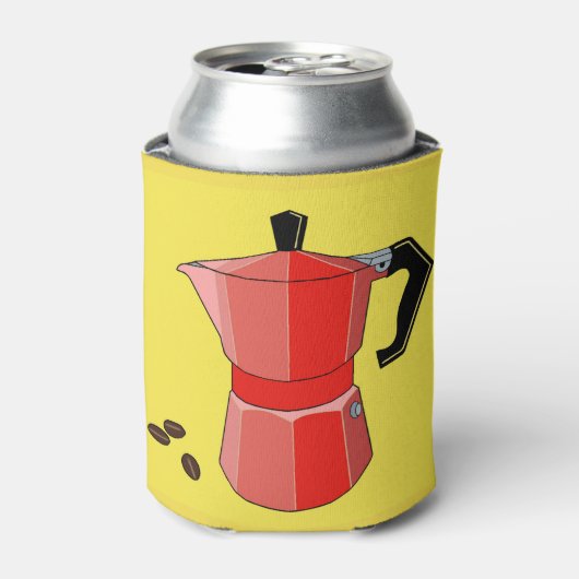 Red Rainbow Espresso Blikjeskoeler (Blikje Voorkant)