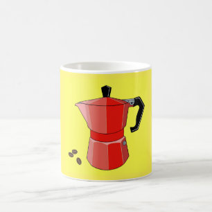 Red Rainbow Espresso Koffiemok