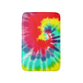 Red Rainbow Tie Dye Badmat (Voorkant Verticaal)