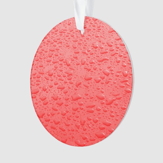 Red Raindrops en voiture (devant)