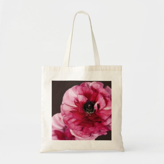Red Ranunculus Tote Bag (Voorkant)