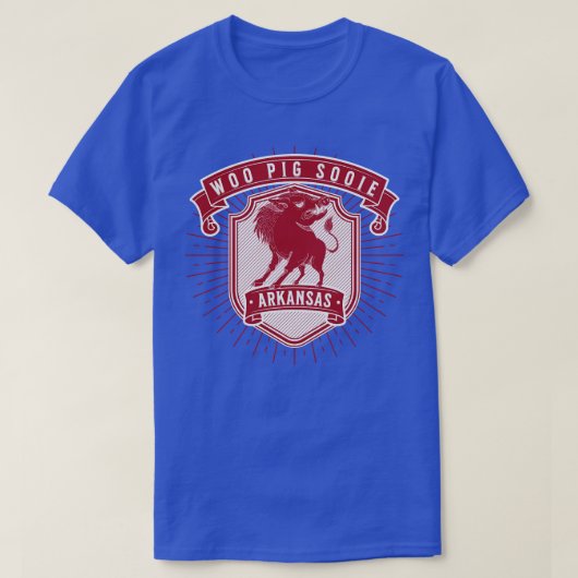 Red Razorback T-shirt (Design voorkant)