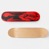 Red reaper check maat skateboard (Horizontaal)