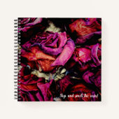 Red Red Roses Floral Journal (Devant)