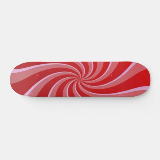 Red Retro Swils Skateboard (Horz)