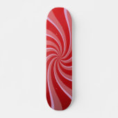 Red Retro Swils Skateboard (Devant)
